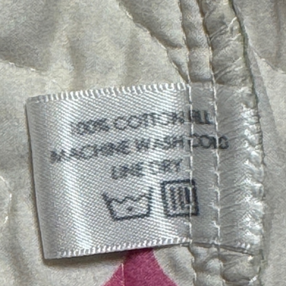 IDA MAE HOME Green Pink Handcrafted Quilted‎ Women's Jacket Abstract Pattern SM - Picture 3 of 13